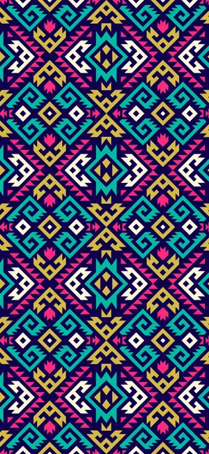 Batik Design Art For Xiaomi Redmi Note 9 Wallpaper