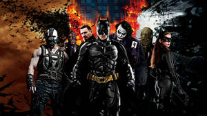 Batman And His Rogues Gallery Wallpaper