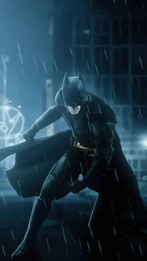 Batman Arkham City Iphone Fighting Stance Wallpaper