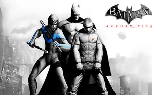 Batman Arkham City Stun Baton Robin Wallpaper
