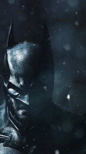 Batman In Action In Arkham City Iphone Wallpaper Wallpaper