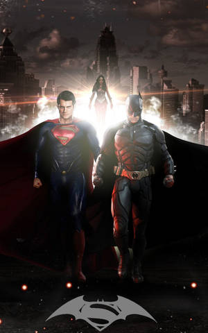 Batman V Superman Dawn Of Justice Walking Poster Wallpaper