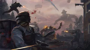 Battle Scene With Creatures Pubg 1920x1080 Wallpaper