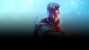 Battlefield 5 4k Soldier Dark Borders Wallpaper