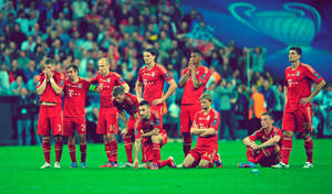 Bayern Munich Team In Game Wallpaper