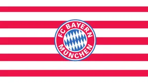 Bayern Munich White Red Stripes Wallpaper