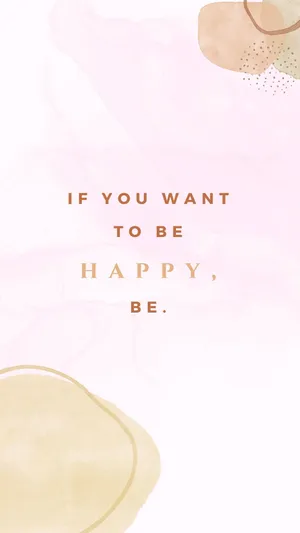 “be Happy, Be Bright And Keep Shining” Wallpaper
