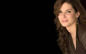 Beautiful Actress Sandra Bullock Wallpaper