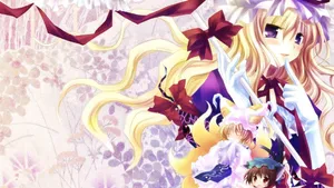 Beautiful Anime Magician Girl Wallpaper