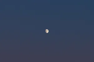 Beautiful Full Moon Expansive Sky Wallpaper