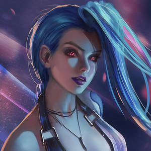 Beautiful Jinx Painting Wallpaper