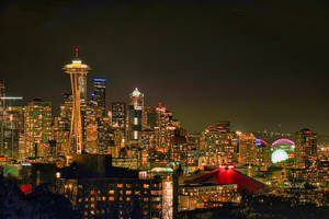 Beautiful Kerry Park Seattle Skyline Washington Wallpaper