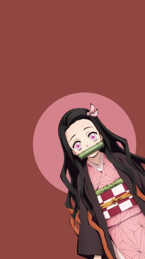 Beautiful Nezuko Aesthetic Wallpaper