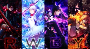 Beautiful Rwby Anime Fan Art Wallpaper