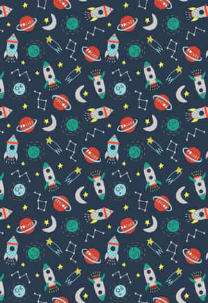 Beautifully-crafted Aesthetic Doodles Art Wallpaper