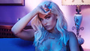 Bebe Rexha In Concert Wallpaper