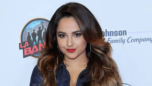 Becky G At La Banda Event Wallpaper