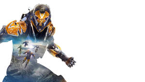 Become The Hero Of Tomorrow In Anthem's Ultimate Battle Suit Wallpaper