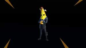 Begin Your Journey As Peely In Fortnite! Wallpaper