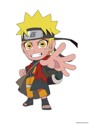 Behold, The Power Of Naruto Chibi! Wallpaper