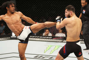 Ben Henderson And Jorge Masvidal Wallpaper