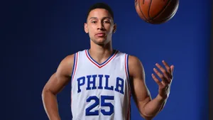 Ben Simmons Phila Sixers Jersey Wallpaper