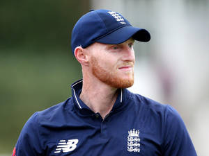 Ben Stokes New Balance Cricket Uniform Wallpaper