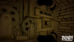 Bendy And The Ink Machine Brick Room Wallpaper
