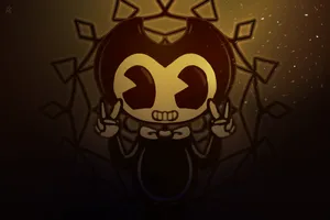 Bendy And The Ink Machine Peace Sign Wallpaper