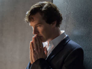 Benedict Cumberbatch Praying Wallpaper