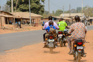 Benin Motorcycle Riders Wallpaper