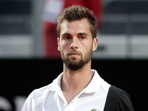 Benoit Paire Close-up Serious Face Wallpaper