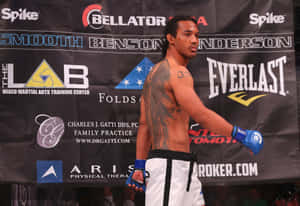 Benson Henderson Against Saad Awad Wallpaper