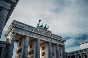 Berlin Brandenburg Gate Daylight Wallpaper