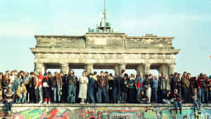 Berlin Wall During Cold War Wallpaper