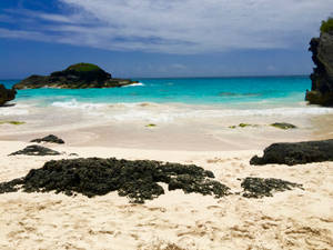 Bermuda Black Rock Formation Wallpaper