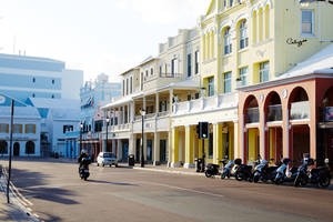 Bermuda Front Street Wallpaper