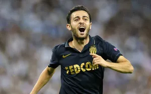 Bernardo Silva Runs With A Smile Wallpaper