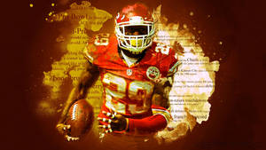 Berry Strong Kc Chiefs Fan Art Wallpaper