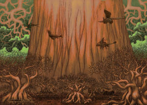 Berserk 4k World Tree Wallpaper