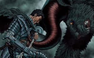 Berserk Armor Guts Vs. Zodd Wallpaper