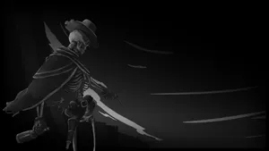 Best Dark Cowboy Skeleton Wallpaper