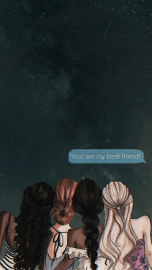 Best Friends 4ever Wallpaper