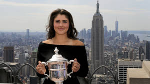 Bianca Andreescu Empire State Building Wallpaper