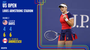 Bianca Andreescu Vs Lauren Davis Wallpaper