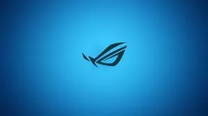 Big Blue Asus Rog Logo Wallpaper