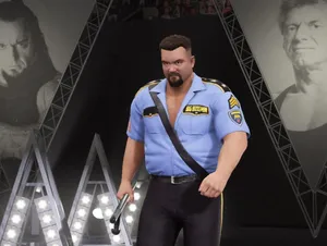 Big Boss Man Wrestling Entrance Wallpaper