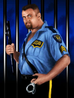 Big Boss Man Wrestling Promo Wallpaper
