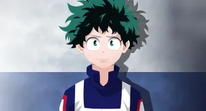 Big Eye Anime Deku Pfp Wallpaper