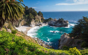 Big Sur Mcway Falls Wallpaper